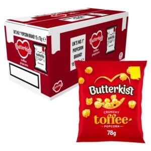 Butterkist Crunchy Toffee Popcorn 78g x15
