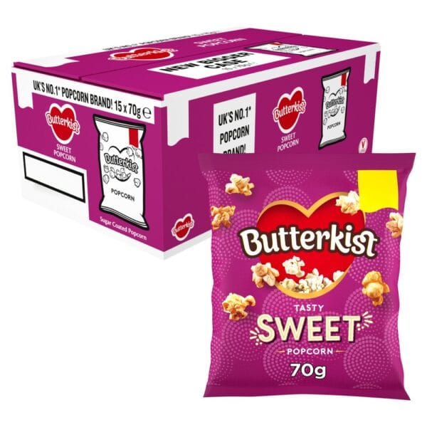Butterkist Sweet & Salty Popcorn 70g x15