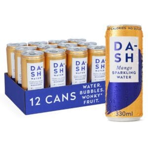 Dash Mango Sparkling Water 12x330ml