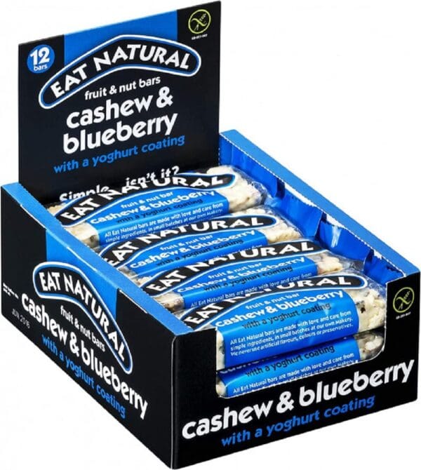 Eat Nat Cashew Blueberry Yoghurt Coat 45g