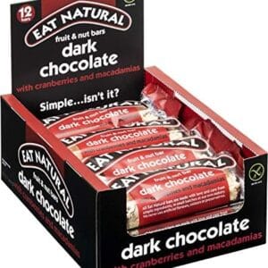 Eat Nat Dark Choc Cranberry Macadamia 45g
