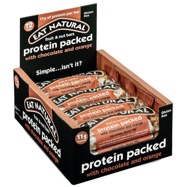 Eat Nat Protein Choc Orange 45g