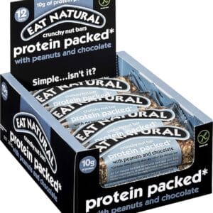 Eat Nat Protein Peanuts & Dark Choc 40g x12