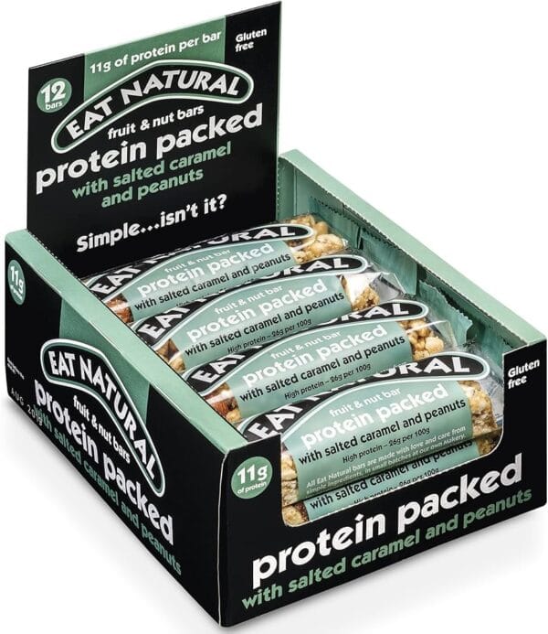Eat Nat Protein Salted Caramel Peanuts 45geat