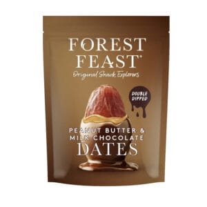 Forest Feast Peanut Butter Milk Choc Dates - 140g
