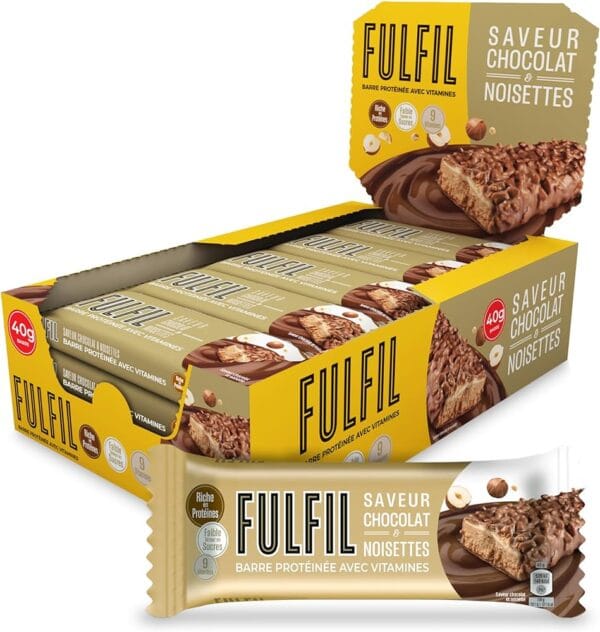 Fulfil Choc Hazelnut Whip Vit & Protein 40g x15