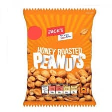 Jack's Honey Roasted Peanuts 55g x24