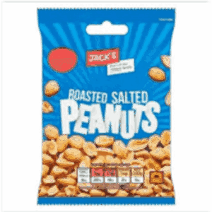 Jack's Roasted Salted Peanuts 75g x24