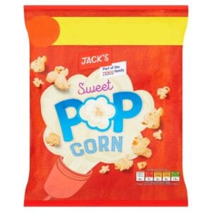 Jack's Sweet Popcorn 50g x18