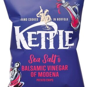 Kettle Sea Salt & Balsamic Vinegar Chips 130g