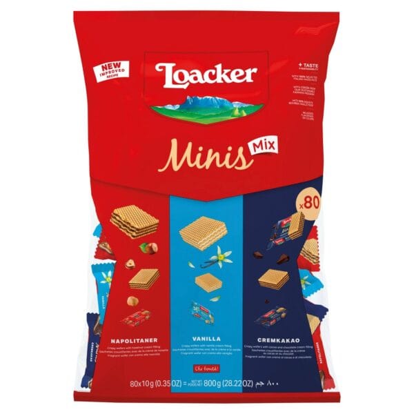 Loacker Minis Mix 800g