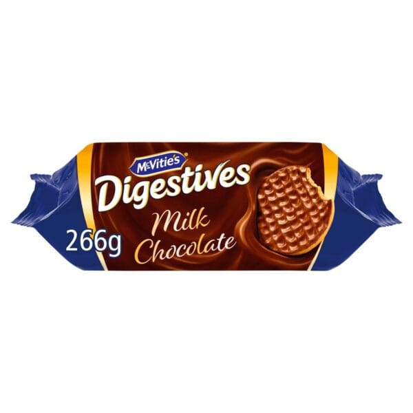 McVitie's Digestives Milk Choc 266g x15