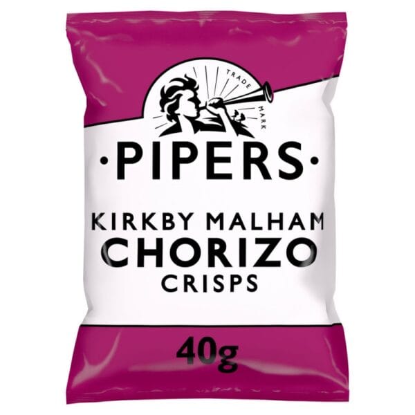 Pipers Trealy Farm Chorizo Crisps 40g x24