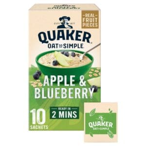 Quaker Oat So Simple Apple Blueberry 10 pack