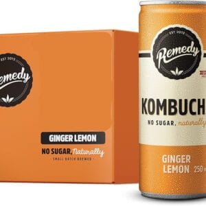 Remedy Kombucha Ginger Lemon 250ml