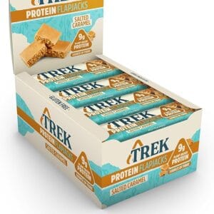 TREK Salted Caramel Protein Flapjack 50g x16