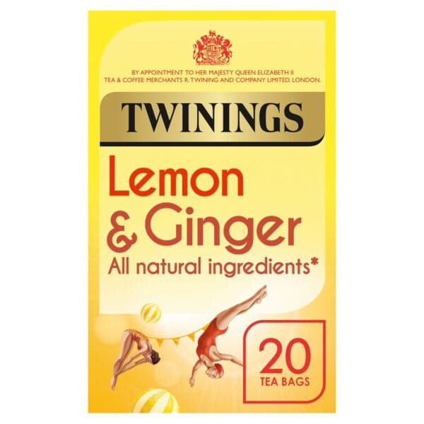 Twinings Lemon & Ginger 20x30g