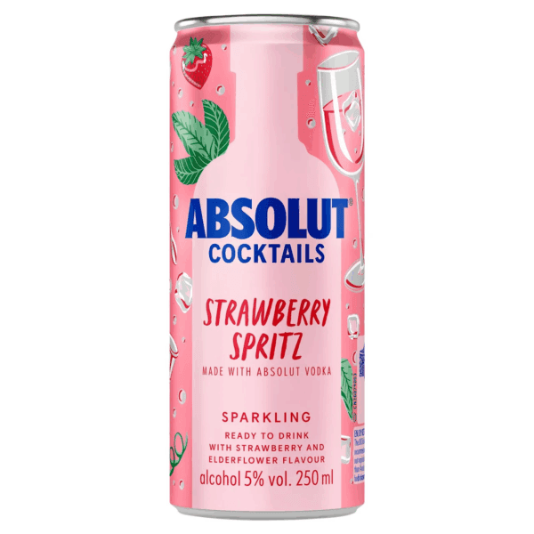 Absolut Strawberry Spritz Cocktail