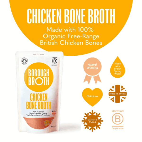 Borough Broth Free-Range Organic Chicken Bone Broth - Image 2