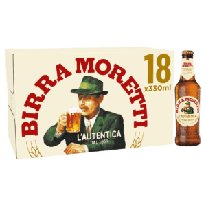 Birra Moretti Lager Beer Bottles