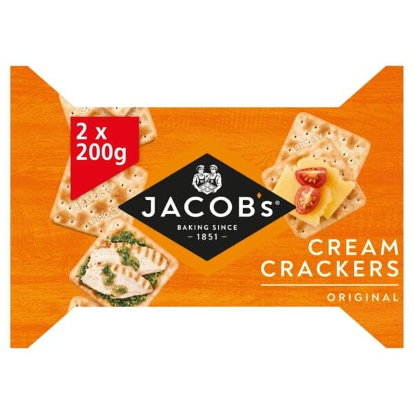 Jacob's Original Cream Crackers Twin Pack