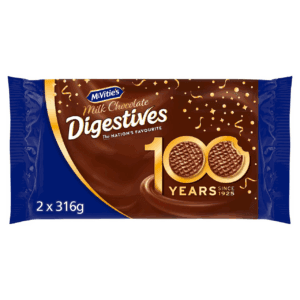McVitie's Digestives Milk Chocolate Biscuits Twin Pack