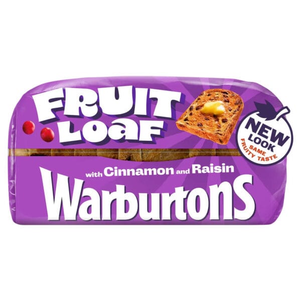 Warburtons Raisin Loaf with Cinnamon - Image 2