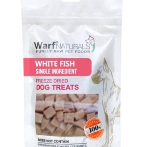 Warf Freeze Dried Dog Treat White Fish (Sample)