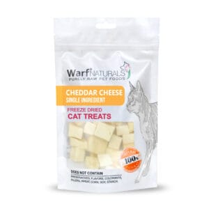 Warf Freeze Dried Cat Treat Cheddar Cheese(Sample)