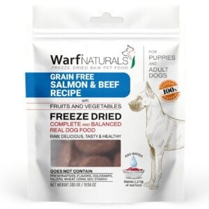 Warf Freeze Dried Dog Food Salmon-Beef Recipe (Sample)