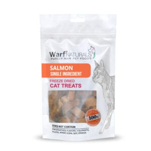 Warf Freeze Dried Cat Treats-Salmon 40 g (pack of 6)